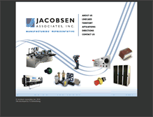 Tablet Screenshot of jacobsenassociates.com